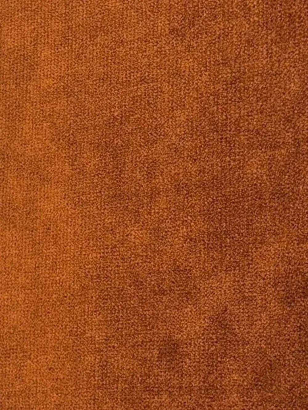 VALLEY FORGE Kat Teddy Rust Orange Bouclé Velvet Upholstery Fabric 45 Yards